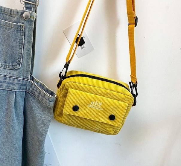 Bolso de lona para mujer M1238 amarillo