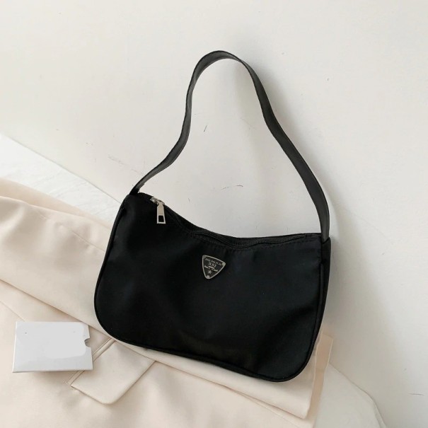 Bolso de lona para mujer M1290 negro