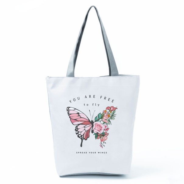 Bolso de lona para mujer mariposa 4