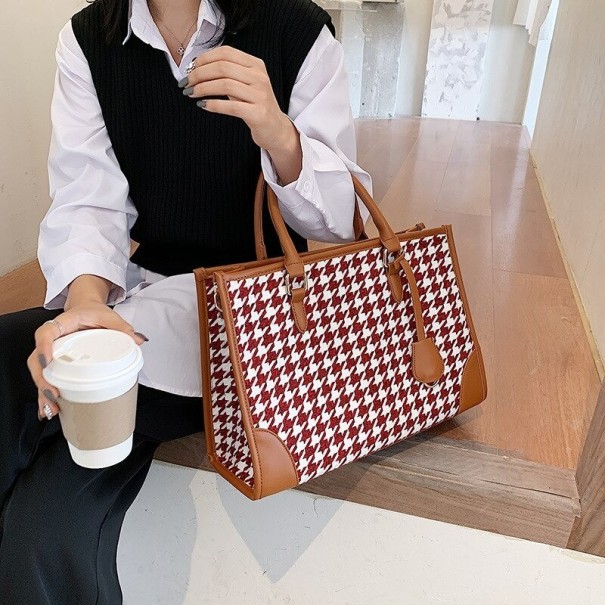 Bolso de mano de mujer M1073 marrón