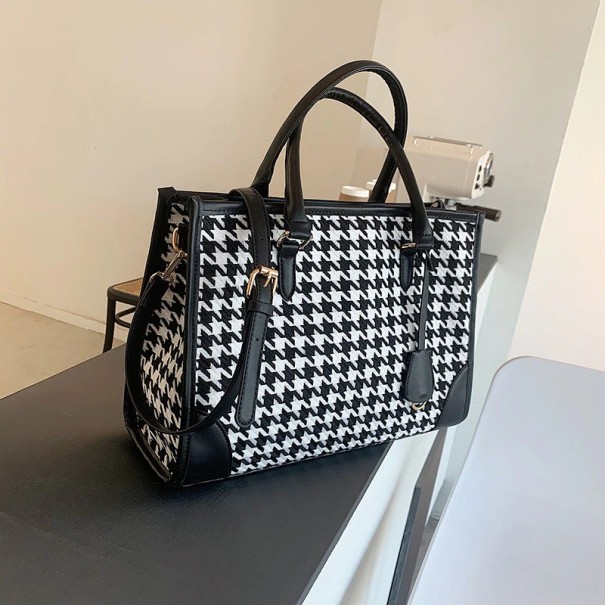 Bolso de mano de mujer M1073 negro