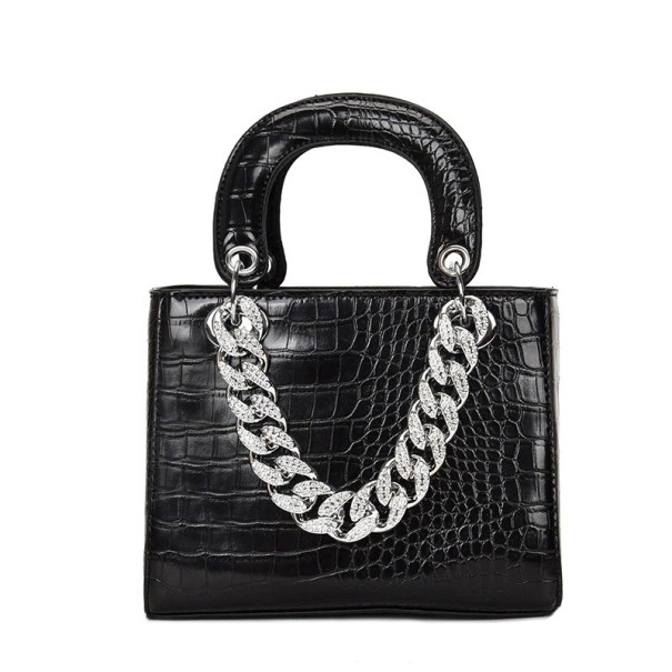 Bolso de mano de mujer M1193 negro