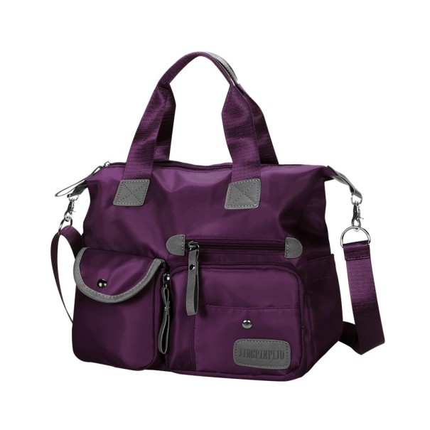 Bolso de mano de mujer M864 morado oscuro