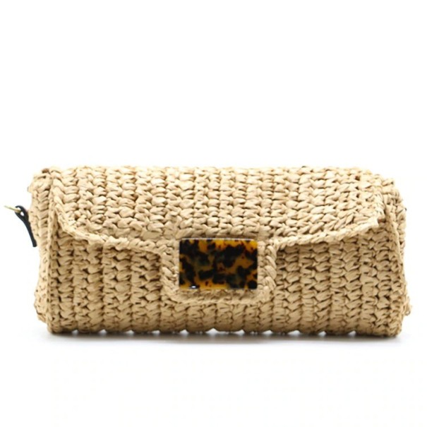 Bolso de mano de paja para mujer M1389 1