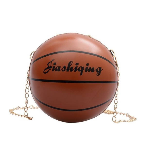 Bolso de mano para mujer con forma de bola M1223 marrón