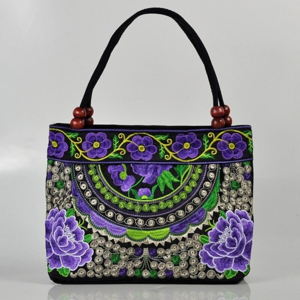 Bolso de mano para mujer M1577 morado 3