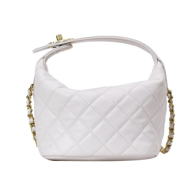 Bolso de mano para mujer M1641 blanco