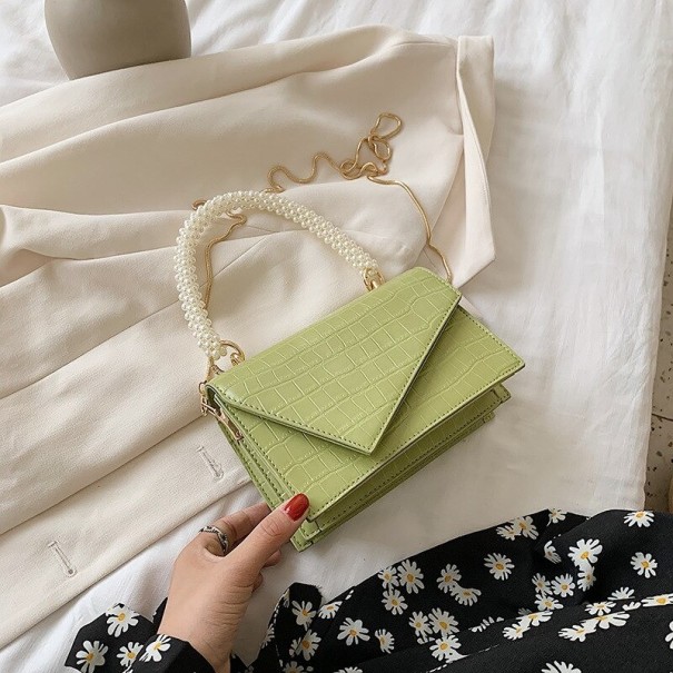 Bolso de mano para mujer M1666 verde claro