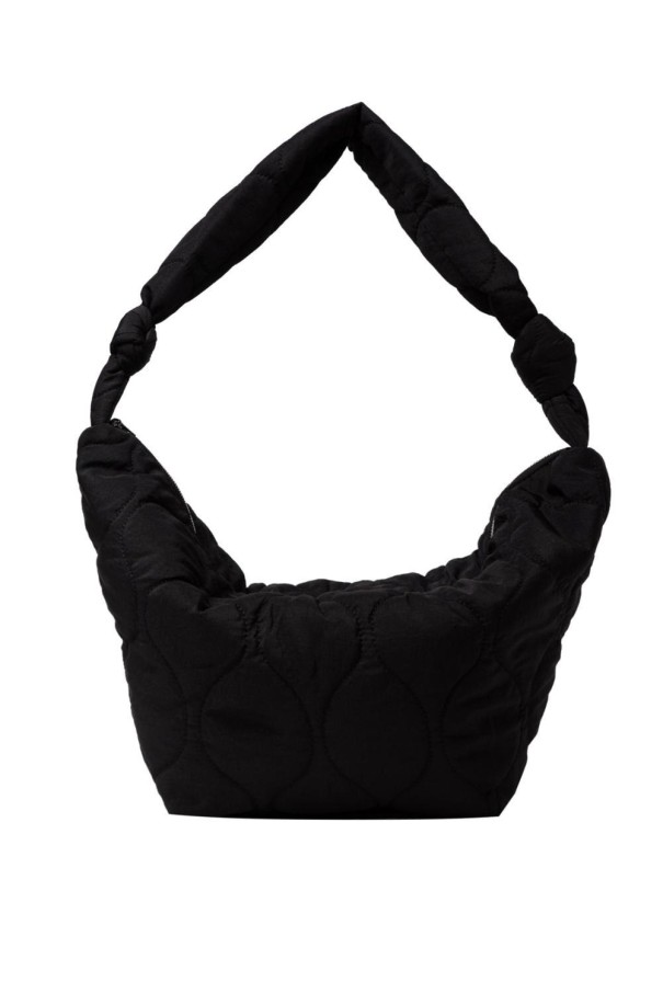 Bolso de piel para mujer M867 negro