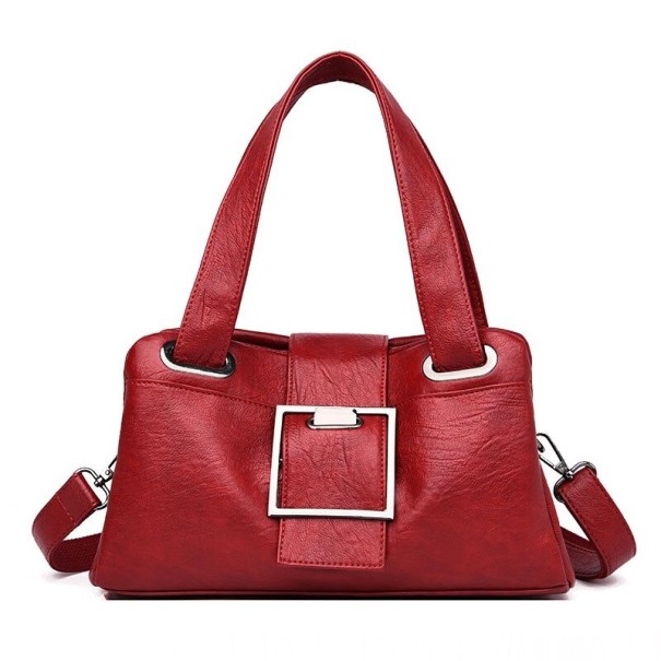 Bolso de piel para mujer M918 rojo