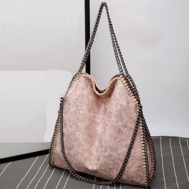 Bolso de piel para mujer M945 rosa viejo