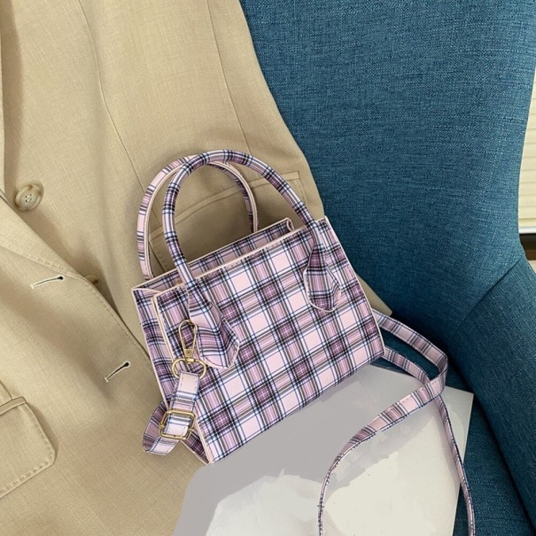 Bolso de piel para mujer M961 morado
