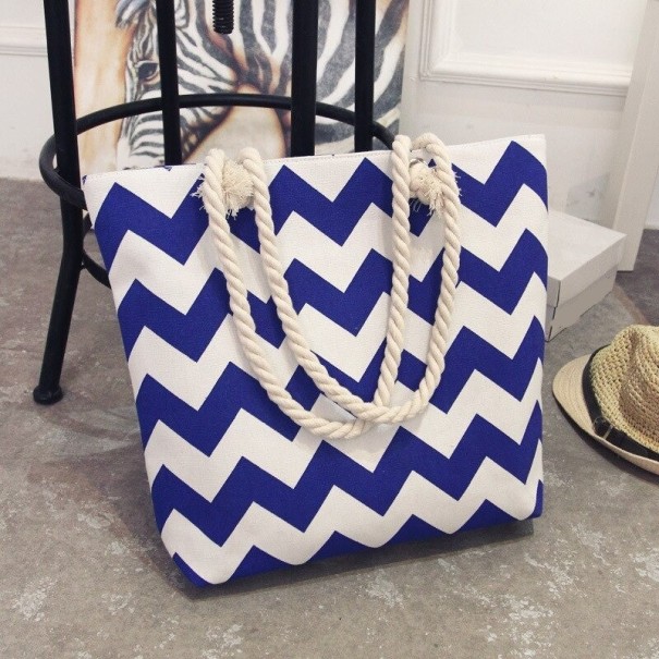 Bolso de playa para mujer M1059 azul