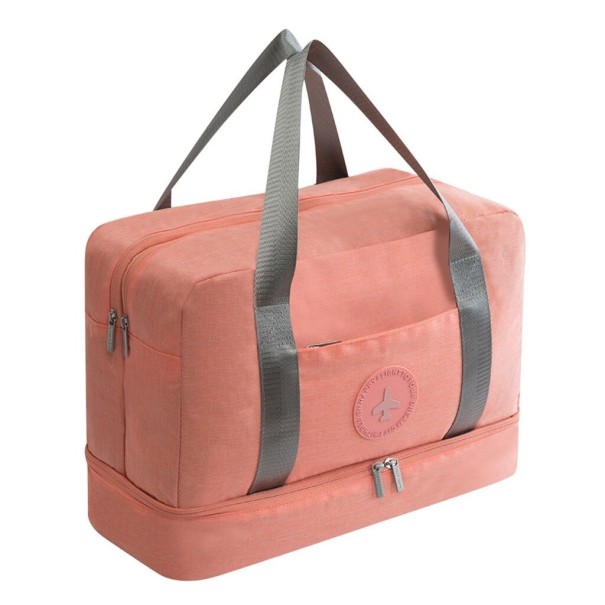 Bolso de viaje bandolera T422 albaricoque