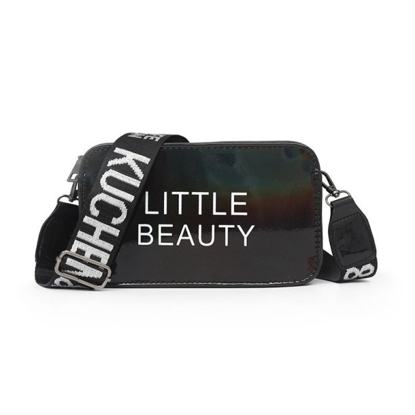 Bolso holográfico de mujer negro