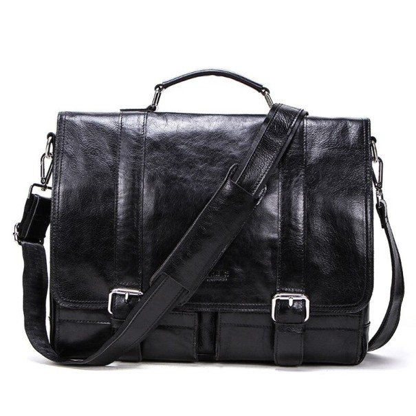 Bolso para portátil de hombre T450 negro