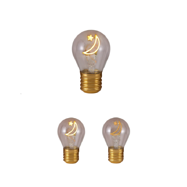 Bombilla LED en espiral con filamento A70 5 V 2–5 W 7 x 12,5 cm Cristal transparente y casquillo de aluminio dorado Luz blanca cálida 2700 K Decoración para el hogar 1