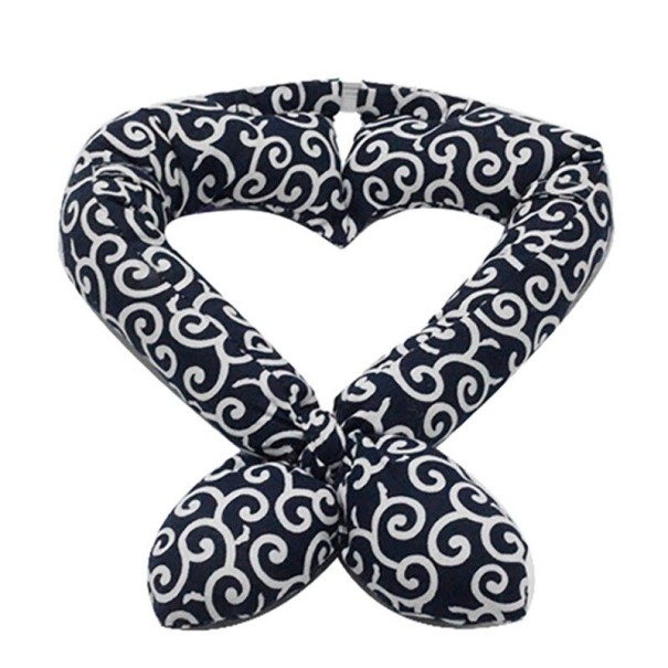 Bomuldstørklæde til hunde mørkeblå L