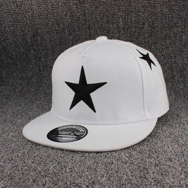 Boné snapback infantil T914 branco