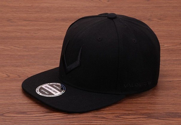 Boné snapback masculino de qualidade J2219 preto