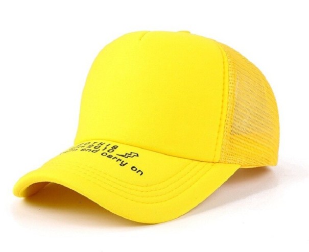 Boné Trucker T104 amarelo