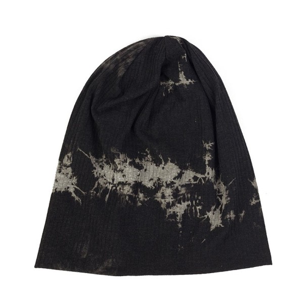 Bonnet à motif noir