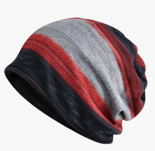 Bonnet à rayures d'hiver 2