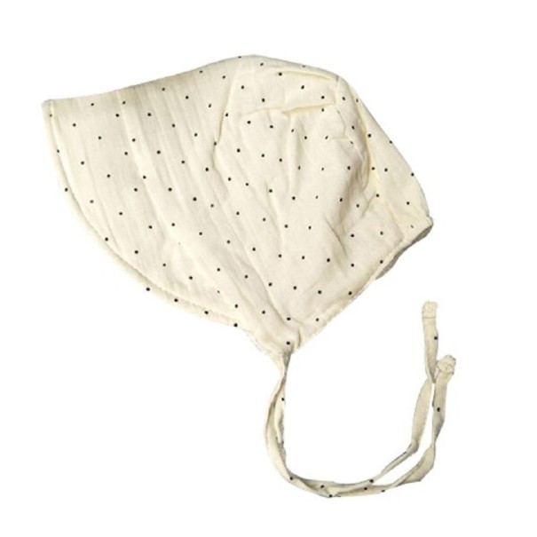 Bonnet d'enfant à pois 1
