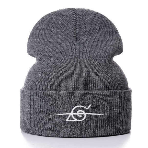 Bonnet d'hiver avec symbole A1 gris