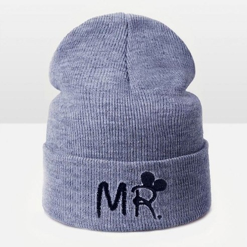 Bonnet d'hiver en coton pour enfants MR. & MRS. 1