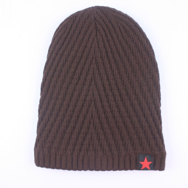 Bonnet d'hiver pour homme Wareball J2937 café