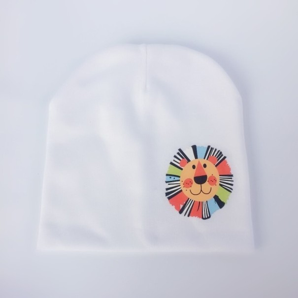 Bonnet en coton pour enfants avec motif 6-12 mois 5