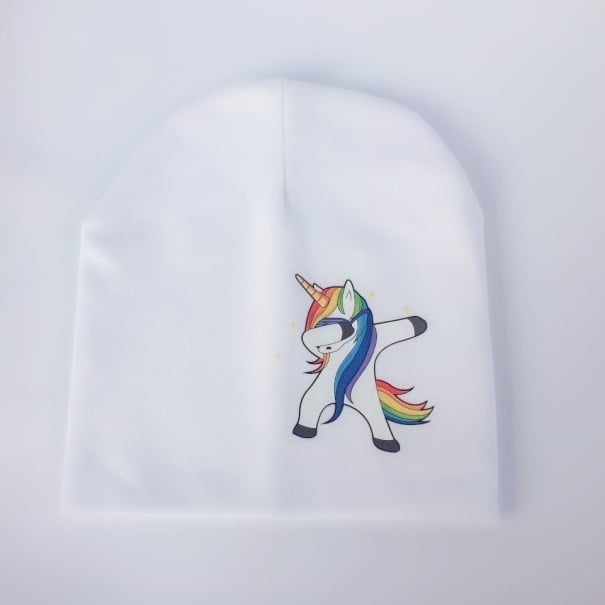 Bonnet en coton pour enfants avec motif 6-12 mois 8