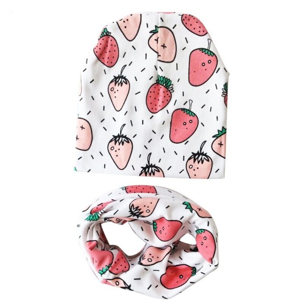 Bonnet pour enfants avec écharpe Rebecca 1
