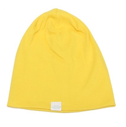 Bonnet pour enfants J3281 jaune