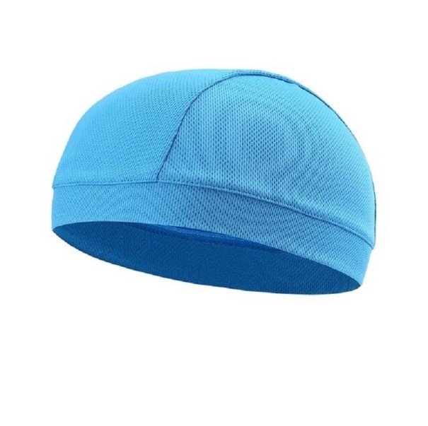 Bonnet sous casque bleu clair