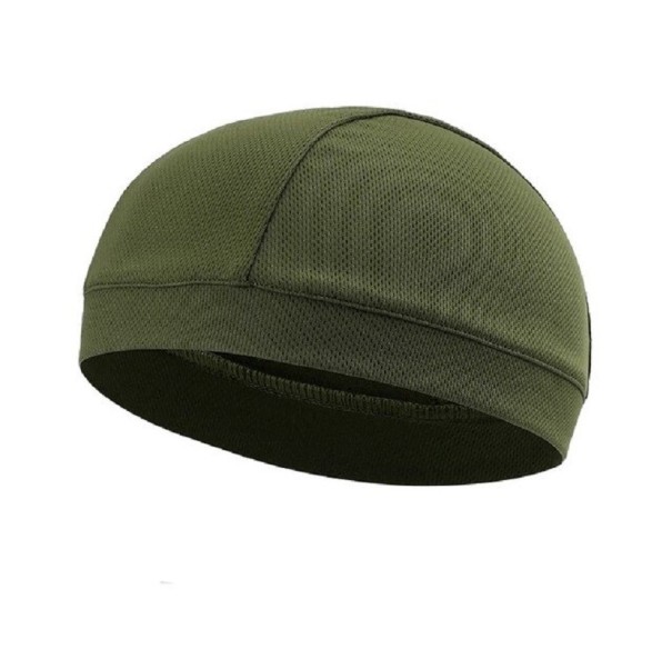 Bonnet sous casque vert armée