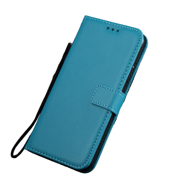 Bőr tok Xiaomi Redmi Note 9T telefonhoz türkiz