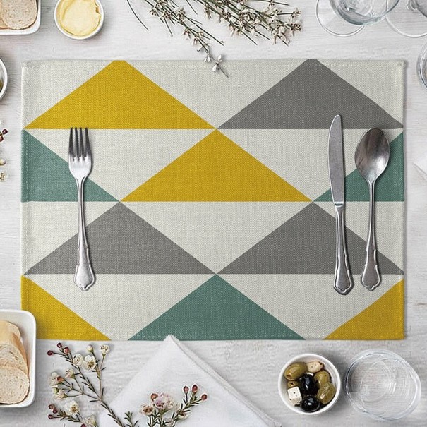 Bordstablett med mosaik C247 8