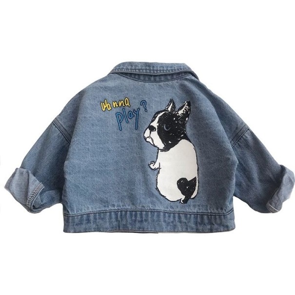 Børne denimjakke L1994 12-24 måneder