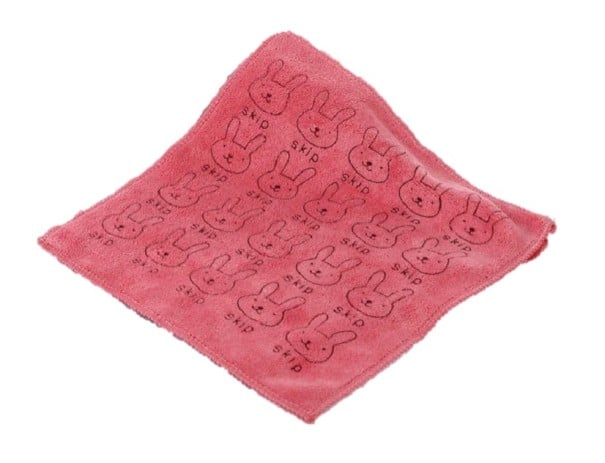Børne mikrofiberhåndklæde - Kanin J1863 rosa