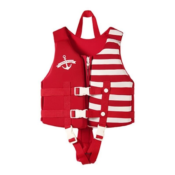 Børne redningsvest Børne redningsvest Børne svømmevest med tryk V338 rød S/M
