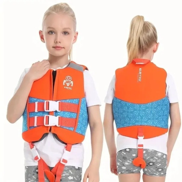 Børne redningsvest Børne redningsvest Børne svømmevest orange XL