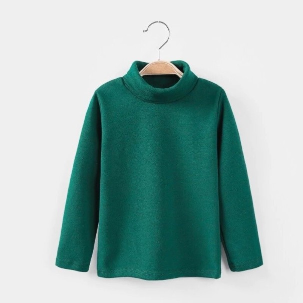 Børne rullekrave L509 mørkegrøn 8