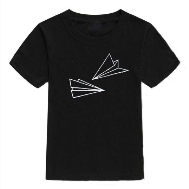 Børne-T-shirt B1410 sort 3 G