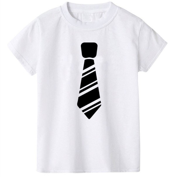 Børne-T-shirt B1421 hvid 4 A
