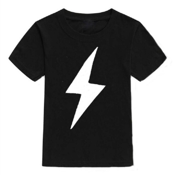 Børne-T-shirt B1421 sort 4 G