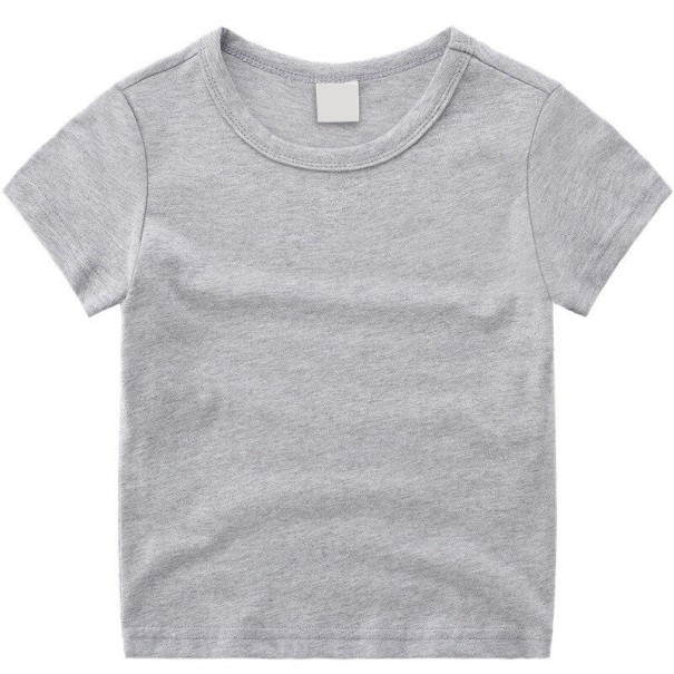 Børne-T-shirt B1444 lysegrå 10