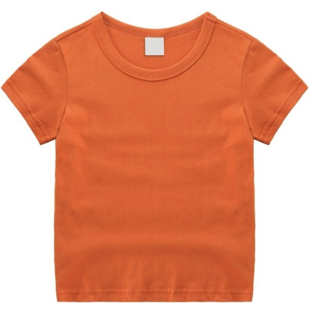 Børne-T-shirt B1444 murstensrød 4