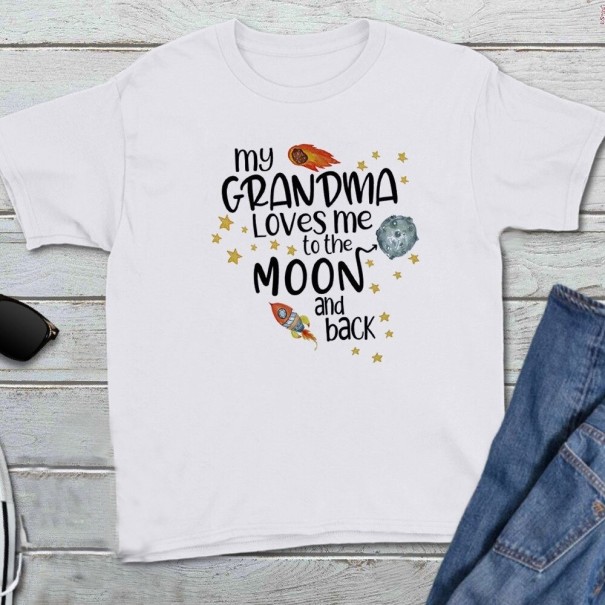 Børne-T-shirt B1460 hvid 3 B